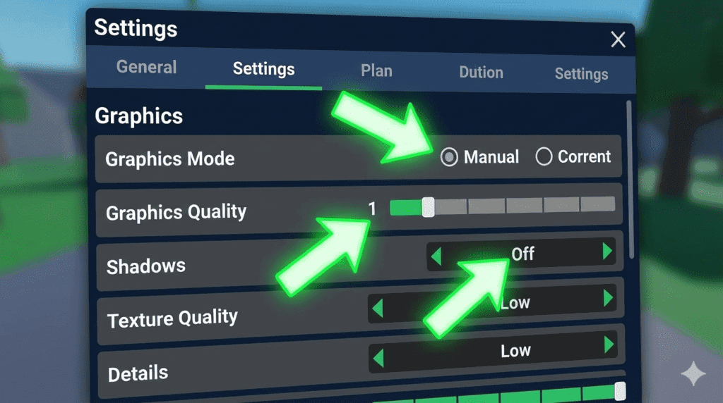 Best Roblox graphics settings to reduce lag and boost FPS